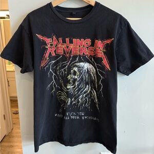 rare Falling In reverse band tour t shirt